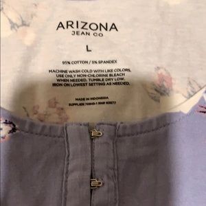 Arizona round neck elbow sleeve shirt